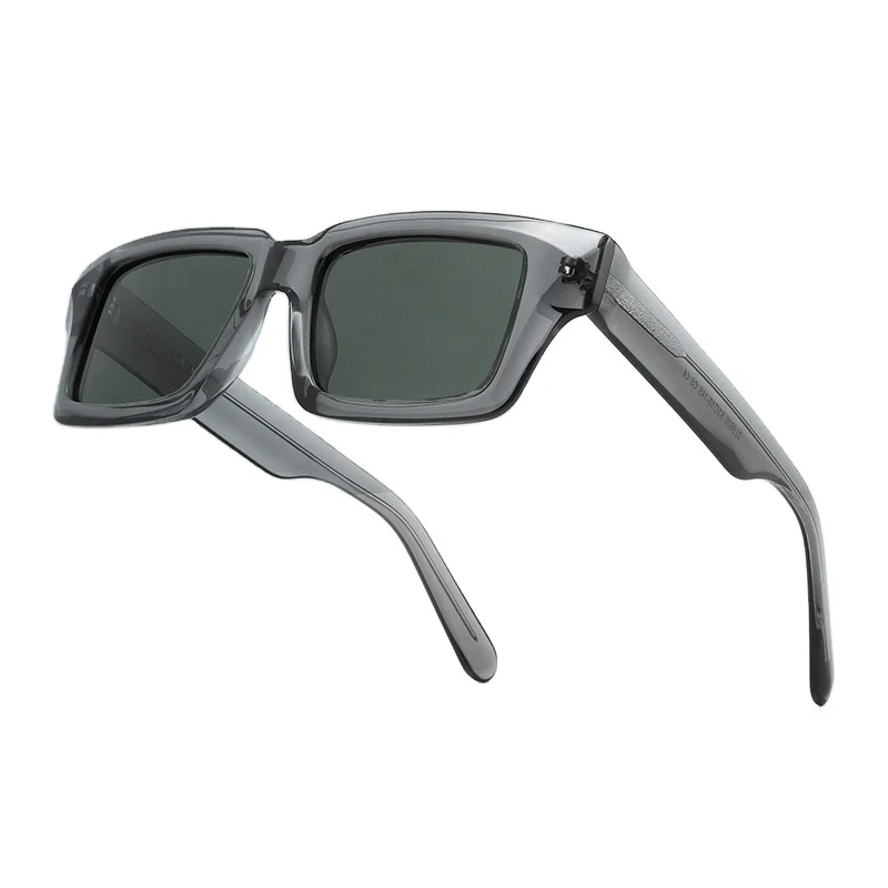 Acetate Polarized Square Women Sun Glasses Design Your Own Custom Logo Female Driving Trendy Ladies Sunglasses