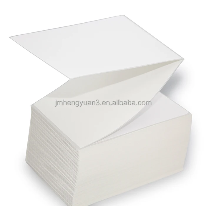 Shipping Fanfold Sheet Self Adhesive Waybill 100x150 Label Paper 100mmx150mm 500pcs Direct Thermal Fanfold Shipping Label