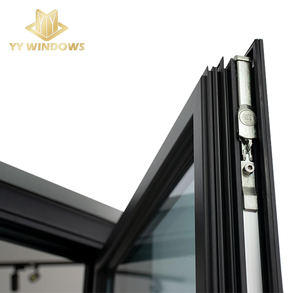 America NFRC standard hurricane proof windows aluminium thermal break tilt and turn   aluminum window