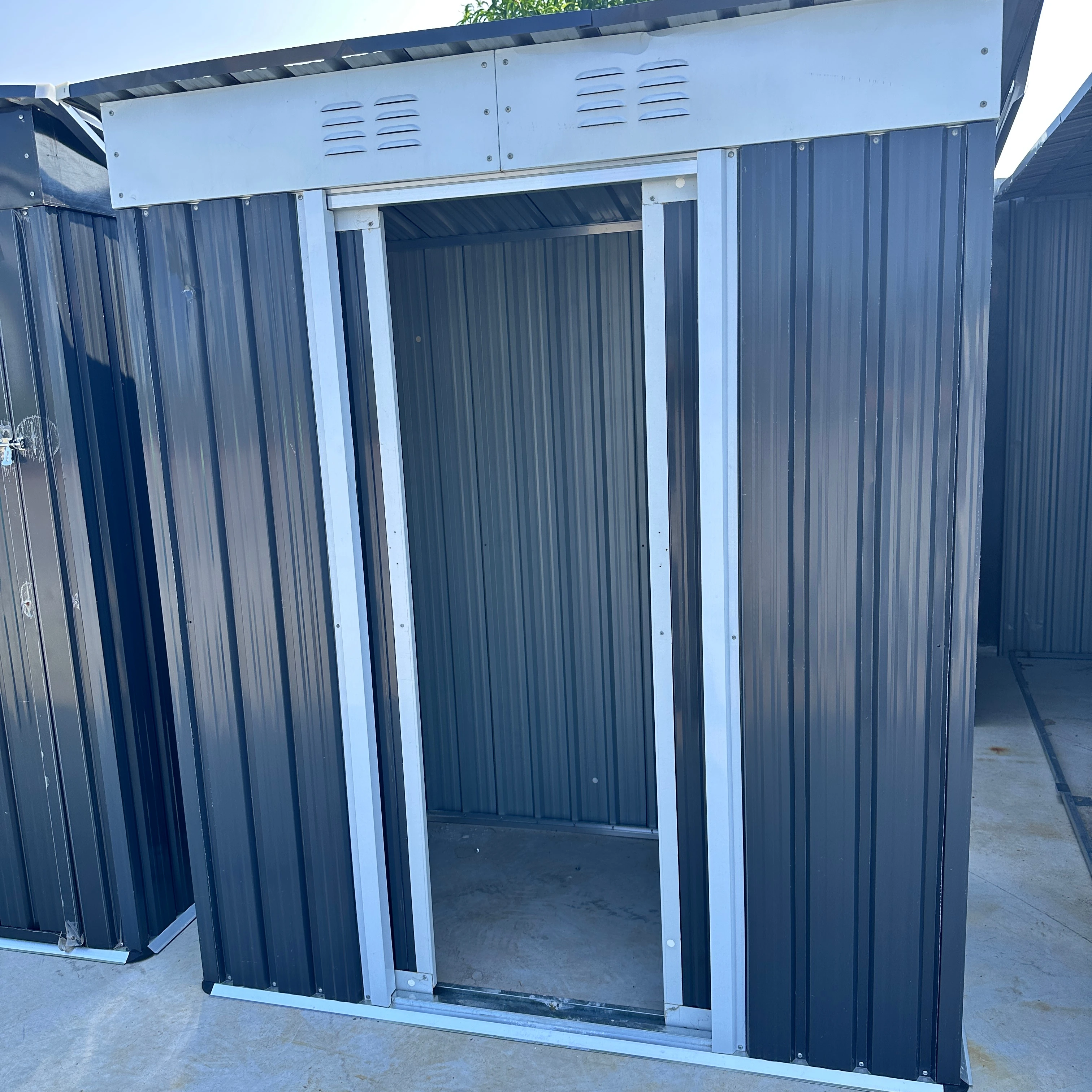 Wholesale Metal Wooden Color Shed For Garden Storage