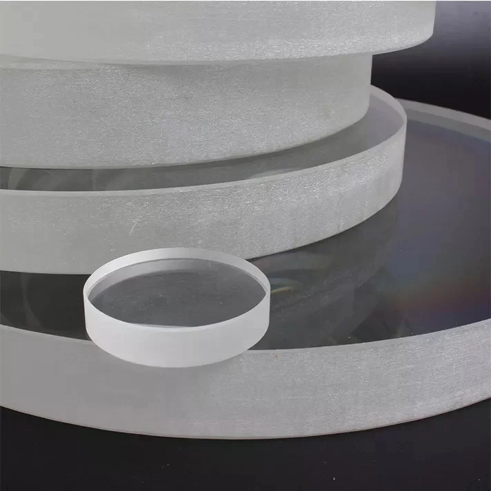 factory high clear Optical Use Tempered toughened heat-resistant borosilicate boiler sight glass for sale