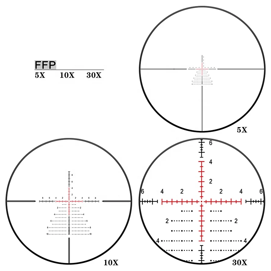 Discoveryopt HD GEN II 5-30 X56SFIR 34 мм трубчатый гравированный стеклянный первый фокальный плоский световой оптический прицел с свободно крепленным кольцом