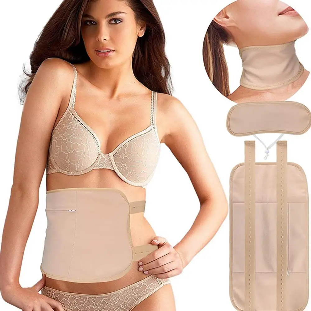 Castor Oil Pack Compress Reusable Castoroil Pack Kit Castoroil Pack Wrap For Liver Detox & Comfort Sleep Fit