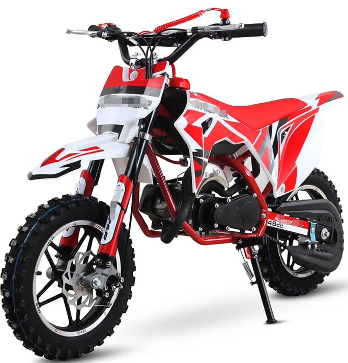 Gasoline Other Motorcycles 49 cc Air Cool Kick And Electric Start Off Road Dirtbike KIDS 4 Stroke Big Wheelfactory direct sale