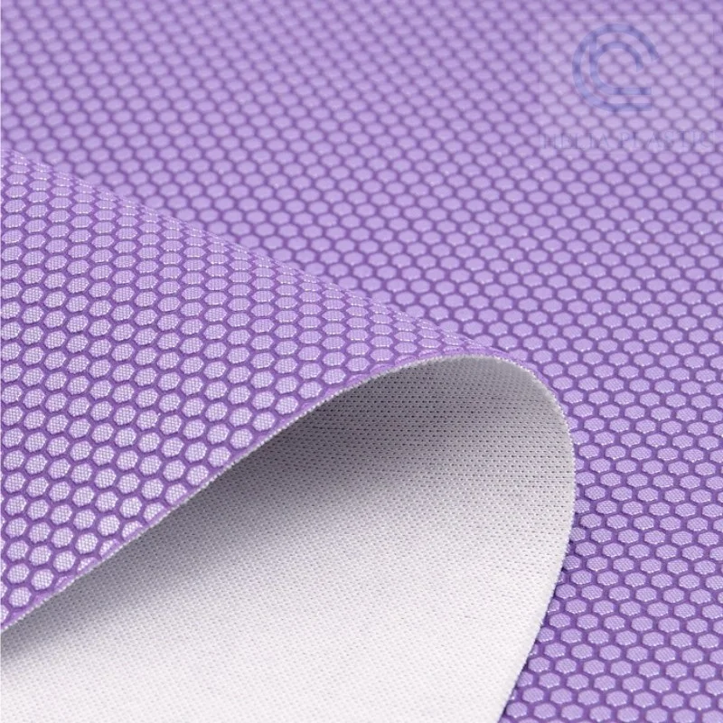 wear-resistant PVC ball leather basketball football PU artificial synthetic leather rolls material handball good resilience