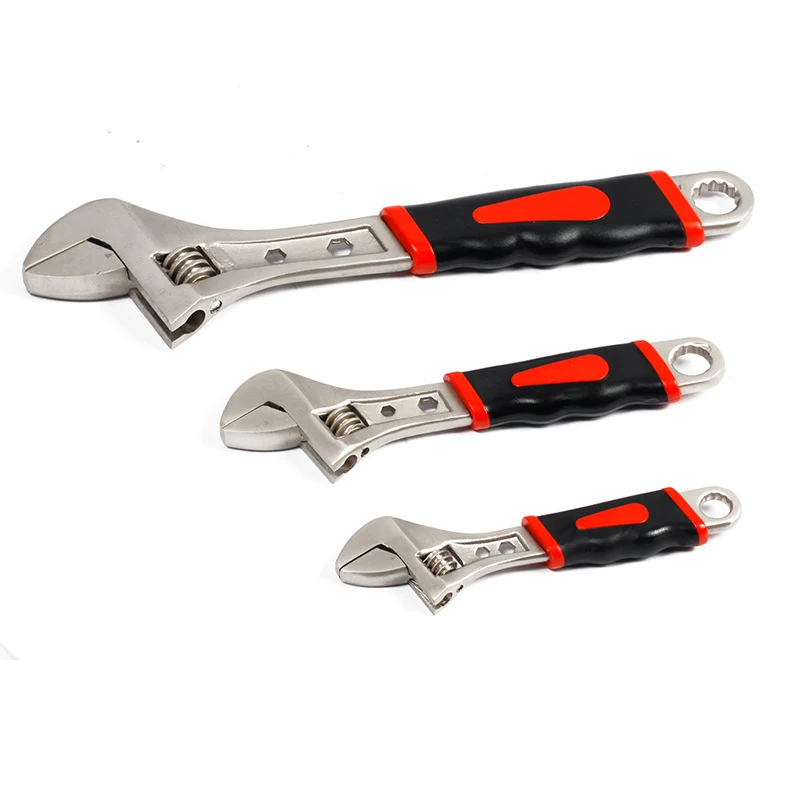 adjustable machine tools spanner adjustable adjustable bike wrench 6-68mm bathroom wrench hand tool