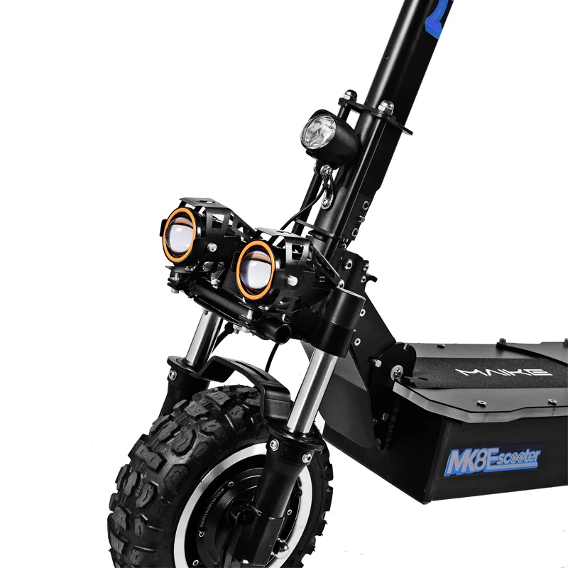 Reasonable Price maike mk8 60v e scooter with seat 11 inch big wheels 5000w dual motor fast 80km h electric scooter