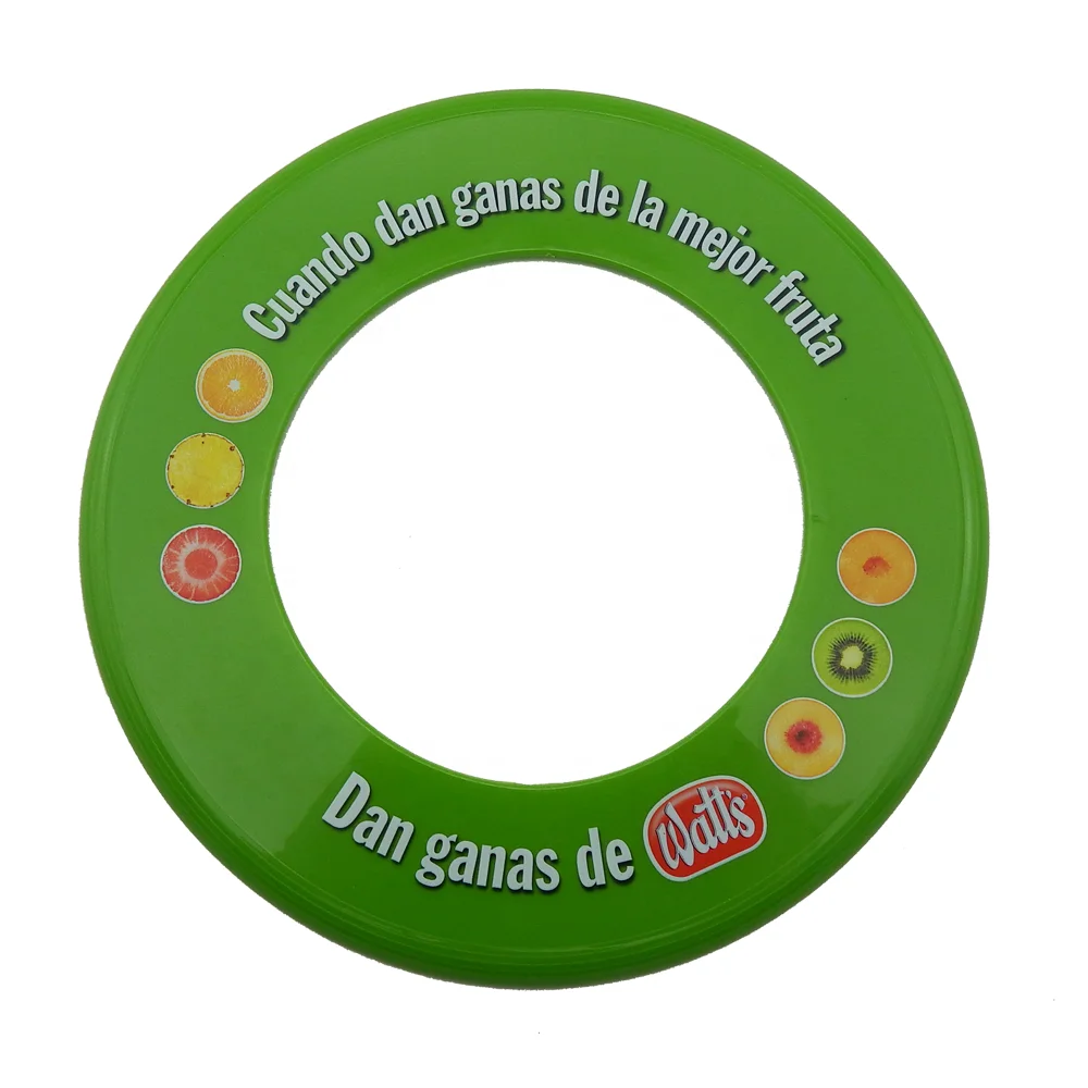 
2019 Hot Sale Plastic Flying Ring With Hole Fot Kids Outdoor Games 