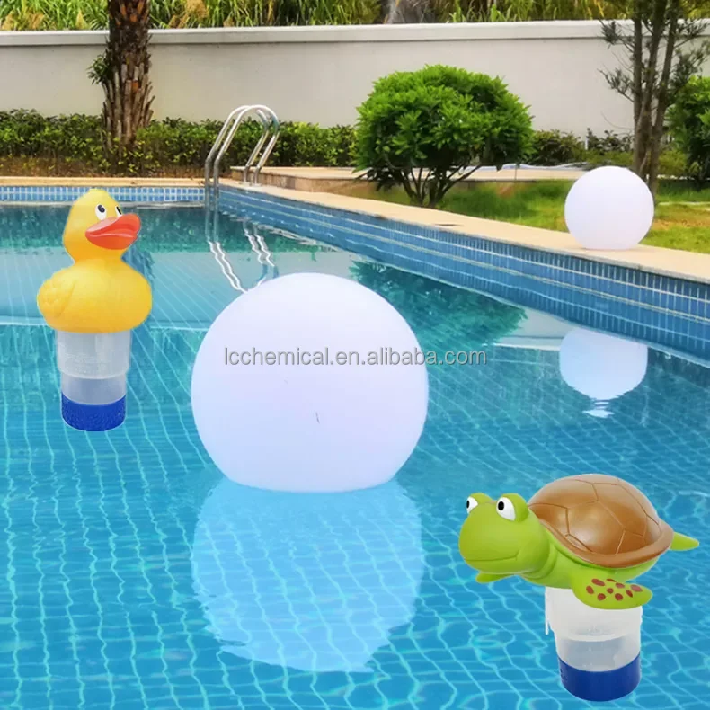 Animal Shape Pool Floating Chlorine Dispenser for Pool Clean Chemical 3 Inch Tablet