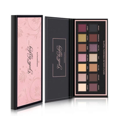 
Yuxi 14 Colors Custom Matte Pearlescent Eyeshadow Pigment Wholesale Makeup Nude Eyeshadow Palette Cosmetics Makeup Beauty 