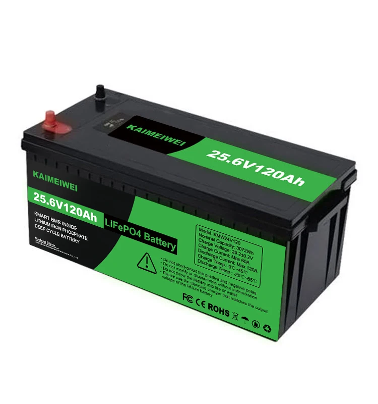 DDP FREE SHIPPING 24v 120ah lifepo4 battery lifepo4 24v blooto0th smart bms 100ah for boat trolling motor