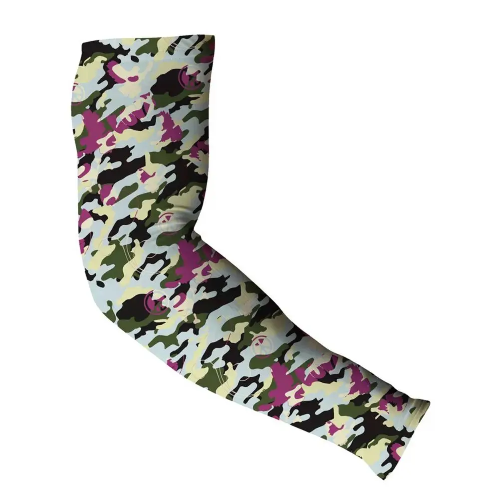 J17 Wholesale Cool Cycling Wear Sport Running Bicycle Arm Sleeves Sun Protection Sleeves Outdoor Sports Sleeves