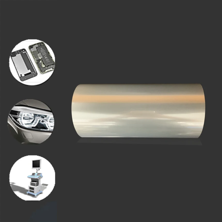 customizable Quality Control acrylic pet film rolls pet plastic film packaging materials