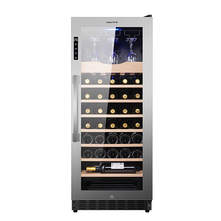 LANYI 40-50 Bottles Compressor Cooling Free Standing & Built-In Wine refrigerator fridge freezer