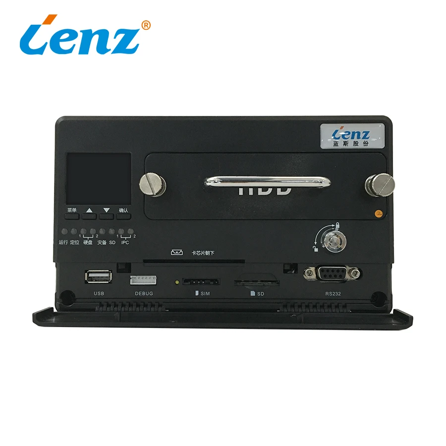 Vehicle AI Box 1080P Mobile DVR 16 channel security hybrid dvr 6 ch audio bnc
