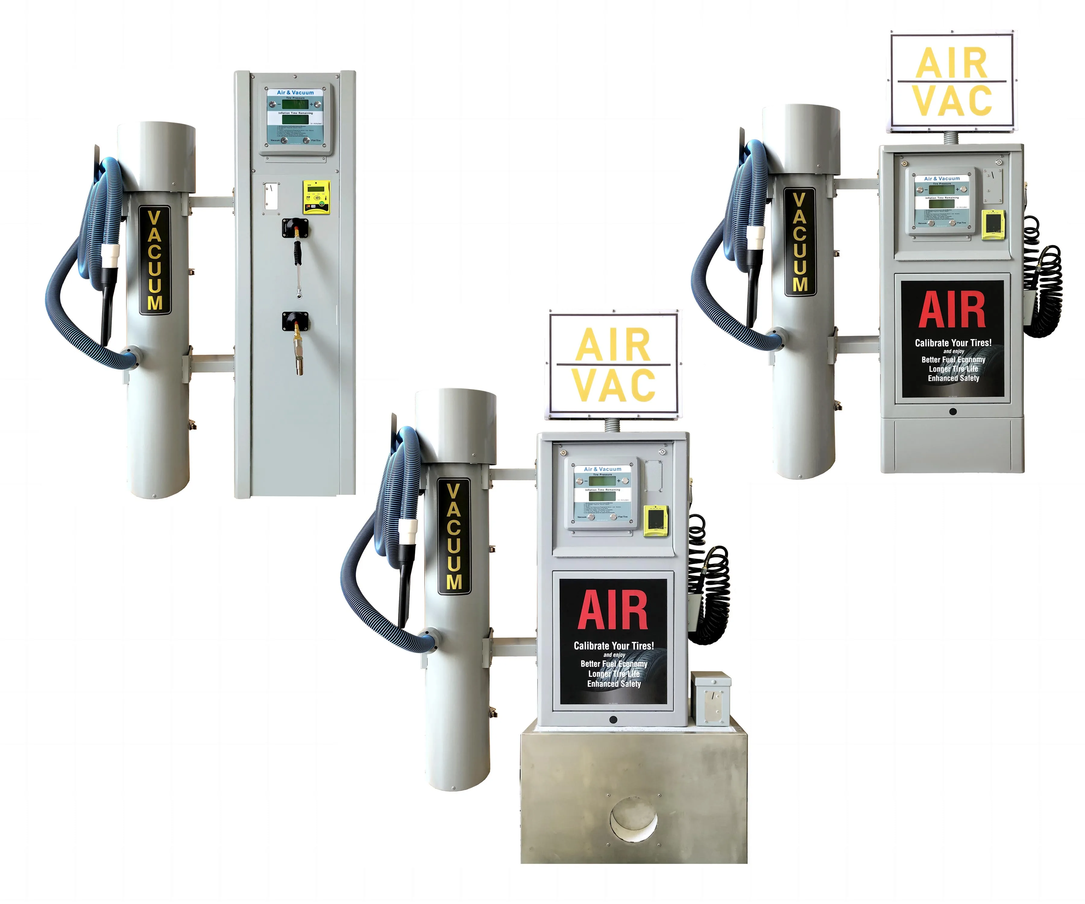 G5 Coin operated Air Vending Machine Vacuum cleaner Air Compressor pumps Tyre Inflator Digital Gauges Tire Inflators for cars