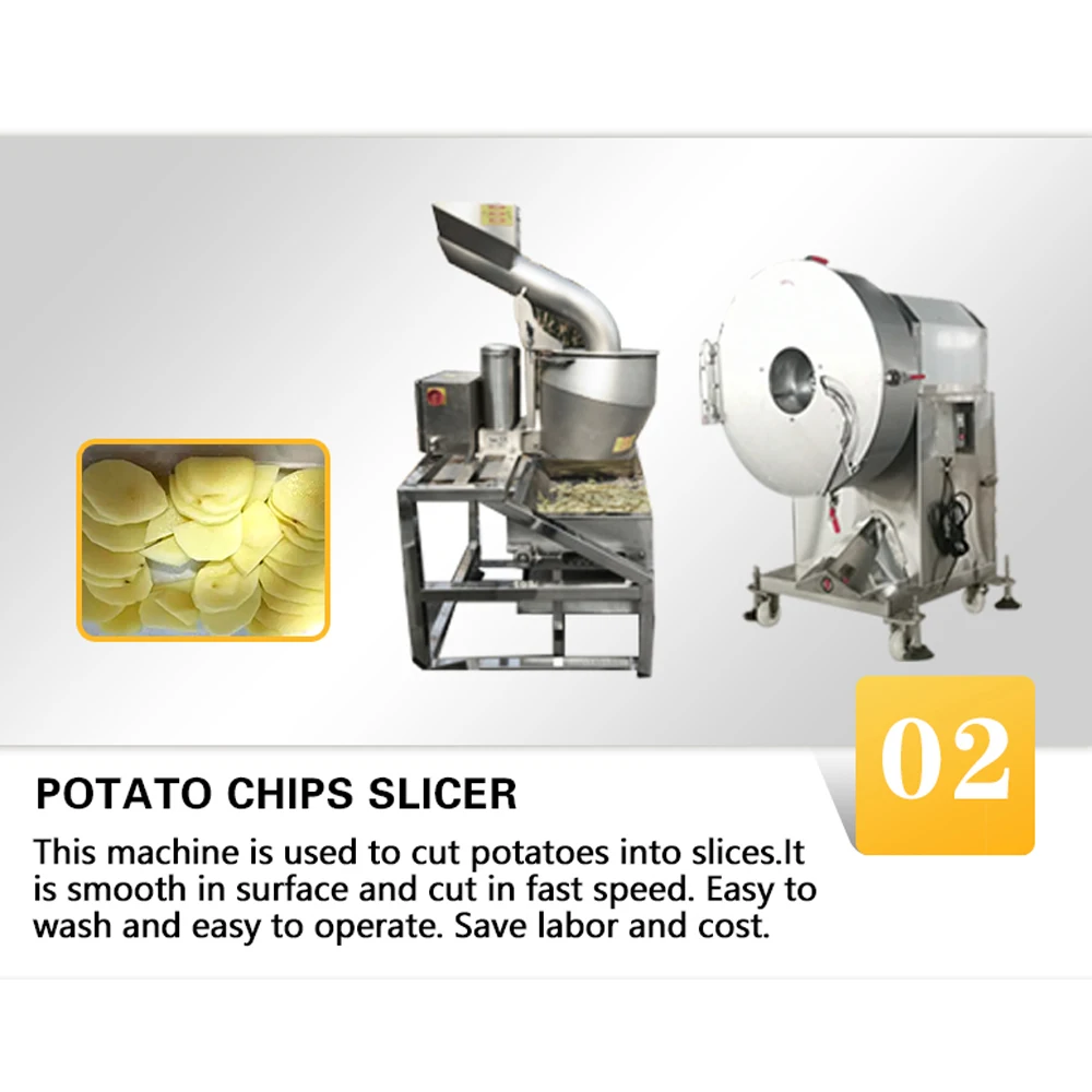 TCA Industrial french fries machine production line frozen french fries potato chips production line machine