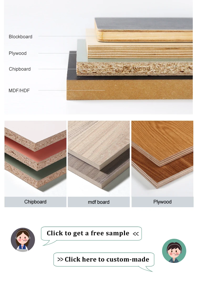 wholesale chanta 4x8 melamine laminated mdf board from china factory