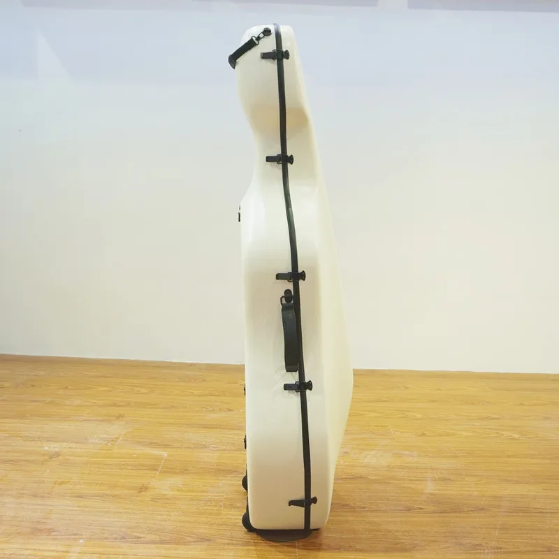 
New style carbon fiber cello case 4/4 cello case carbon fiber cello hard case with wheels 3.6 kg XCC-02 