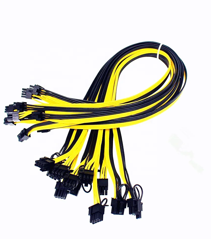 Кабель питания для видеокарты PCI-E (6 + 2) видеокарта с разъемом «Папа-папа» 6Pin-8 Pin 50