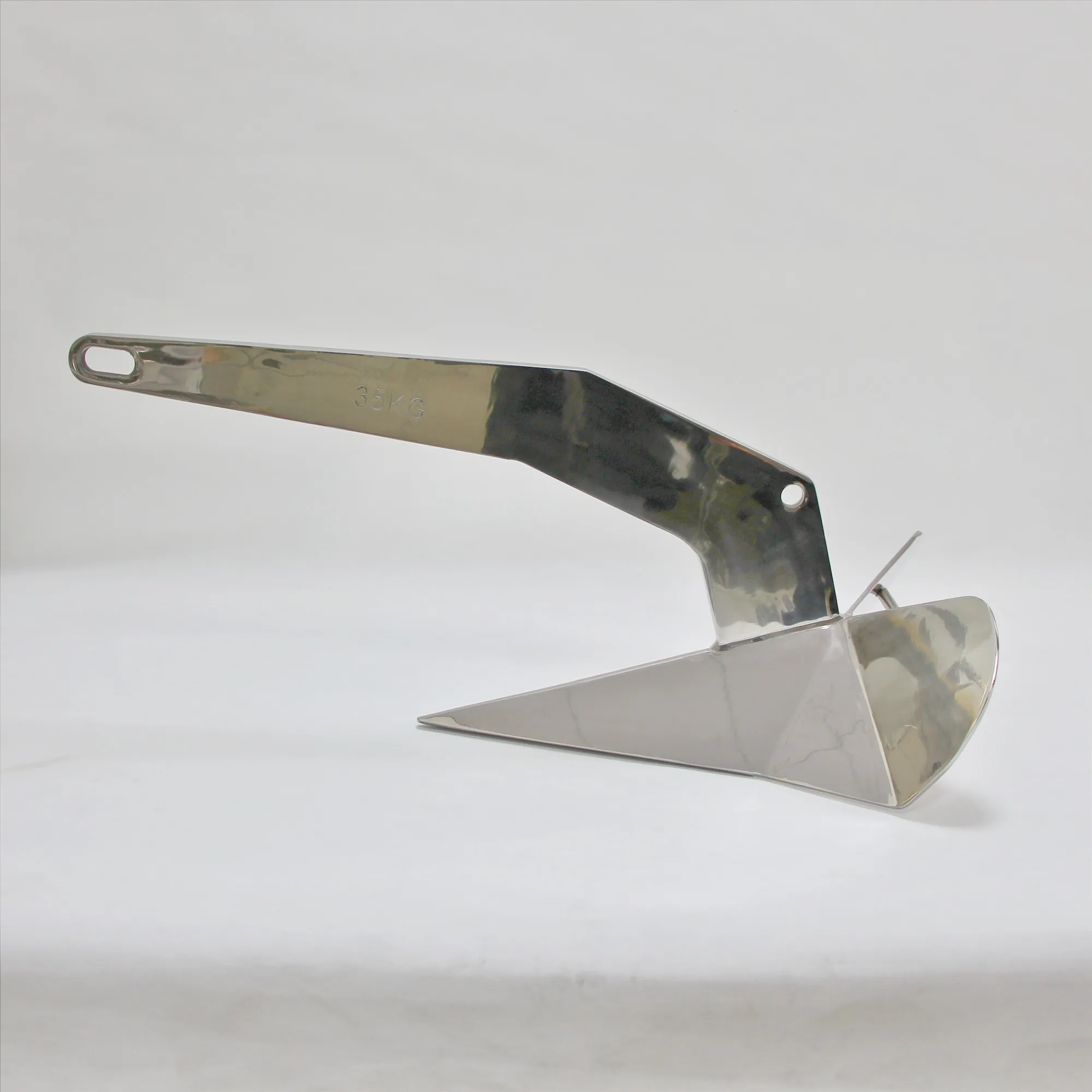  35kg 316 Stainless Steel Marine Delta Anchors for Yacht Boat