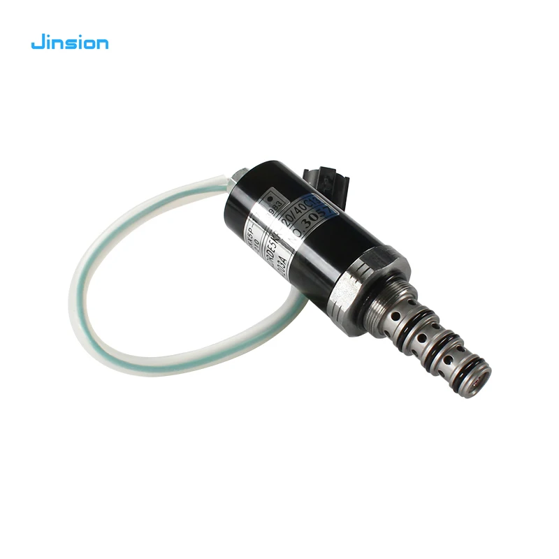JINSION Excavator Accessories ZY200-2 Hydraulic Pump Solenoid Valve KDRDE5KR-20/40C13-203A SKX5P-17-210 for SUMITOMO 200-2