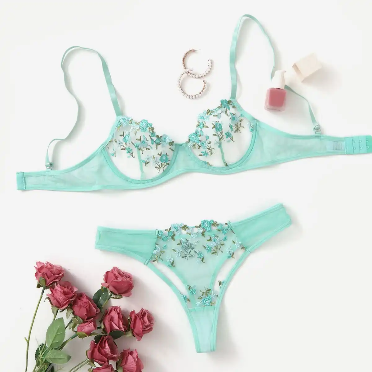 Wish Ebay Amazonas Christmas 2 Pieces Panties And Bra Sets Sexy Lingerie Women Ladies Underwear And Bra Set