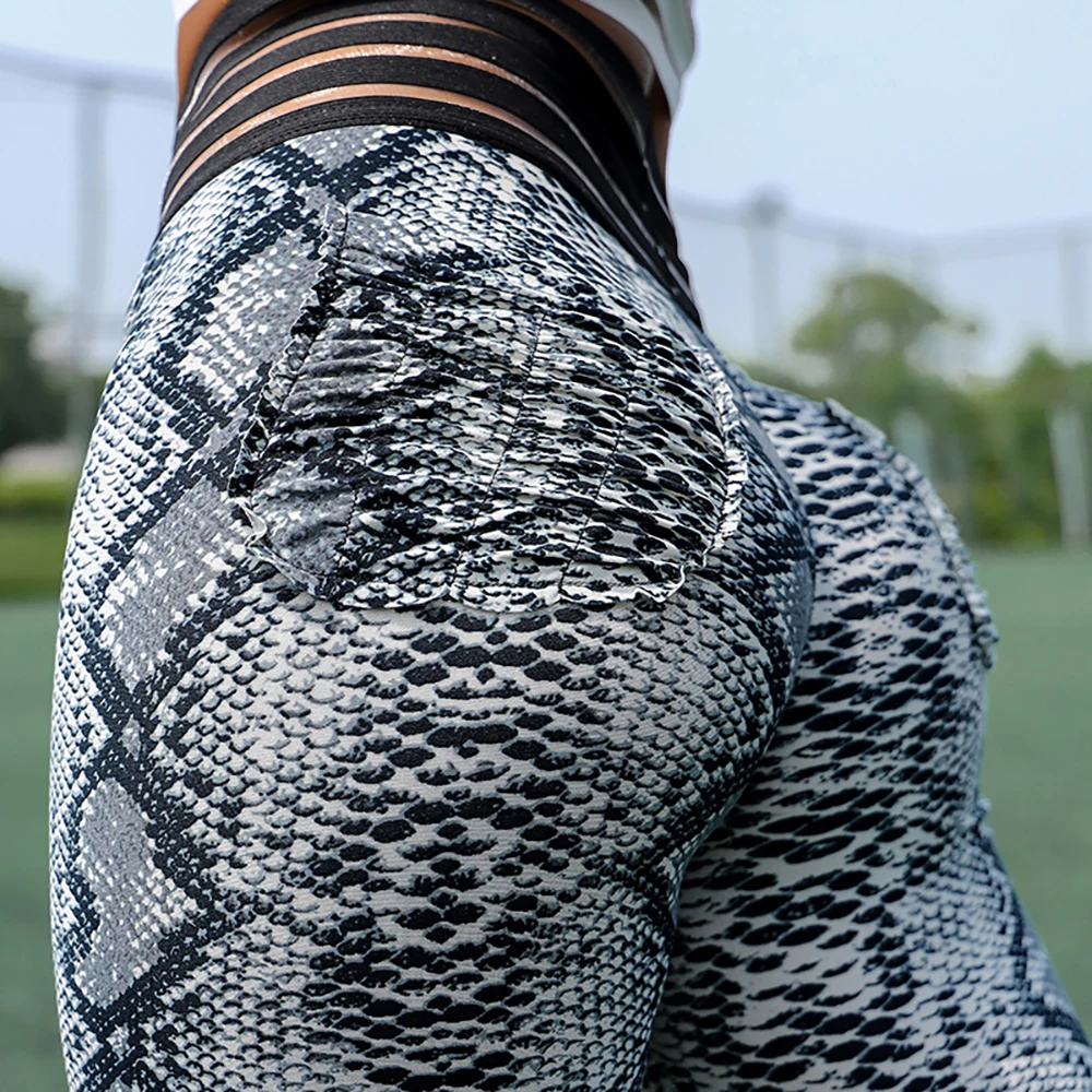 MOQ 1PCS  Wholesale Custom High Quality Women Sports Bra Lace High Waisted Print & Tie Dye Yoga Pants Leggings With Camo Leopard