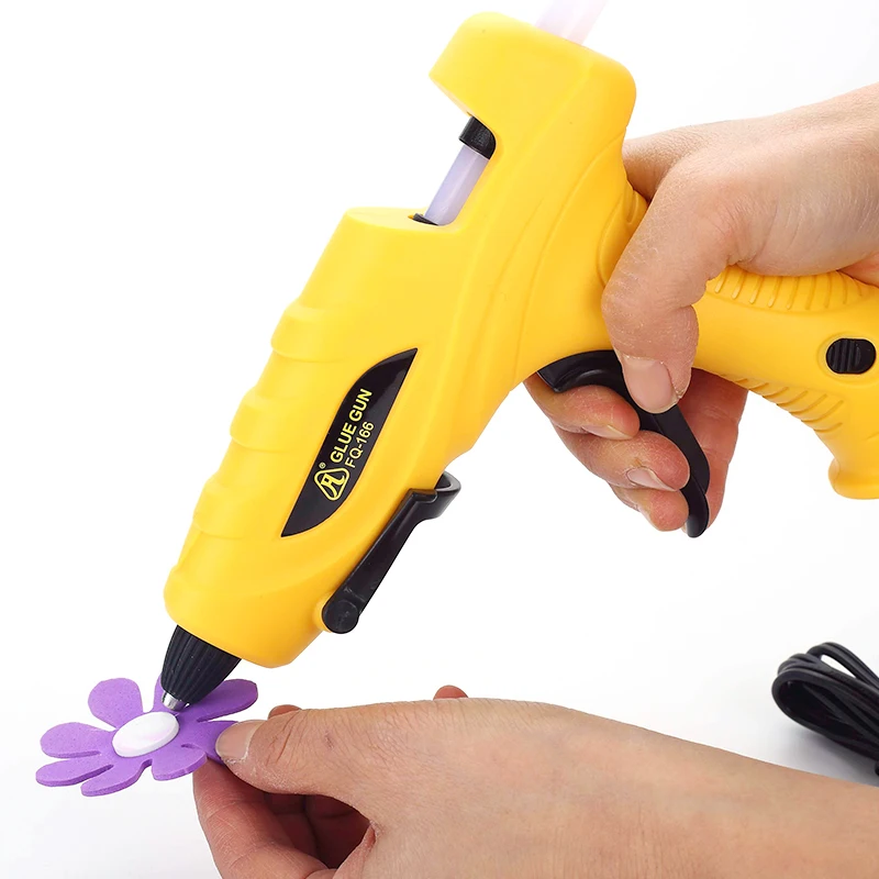 High Temp Heater Glue Gun Industrial Use Anti Dripping Hot Heating Melt Glue Gun