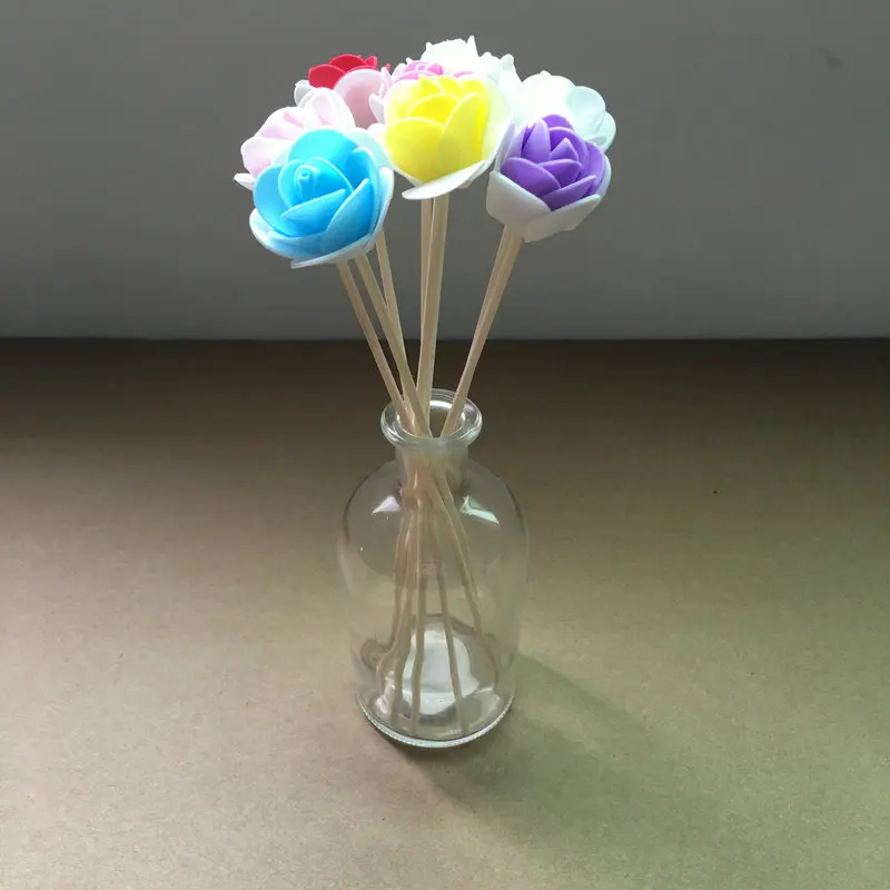 Balsa dried sola wood flower dried sola flower trade assurance fragrance handmade sola flower