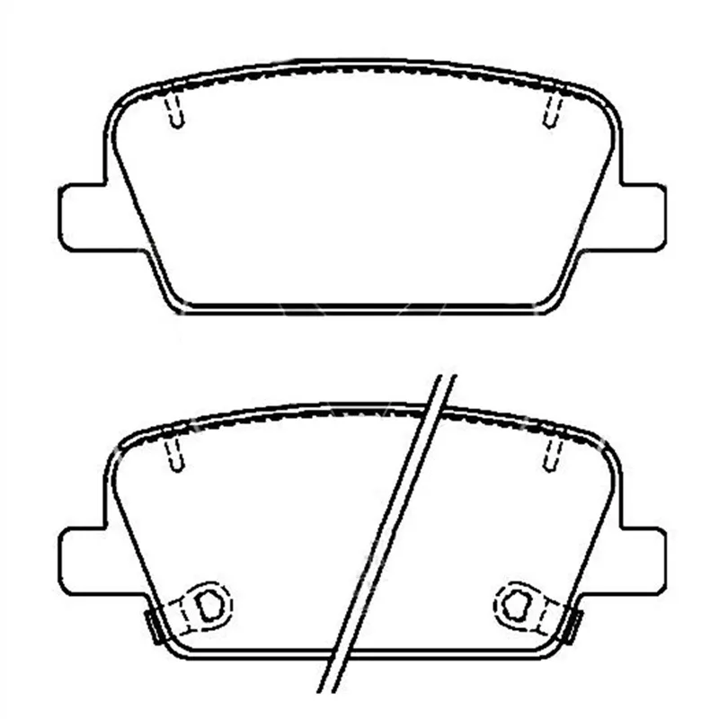58302-S1A50 FMSI D2199 Korea cars break pad for Hyundai SANTA FE IV (TM)