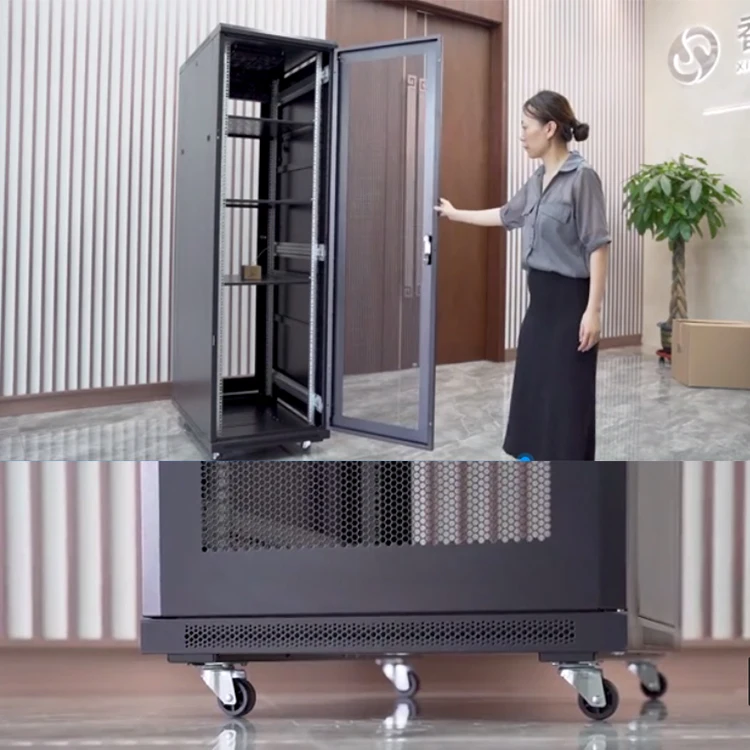 42U Vented Mesh Door Server Rack Network  42u  600 x 800 rack mesh door with Good Price