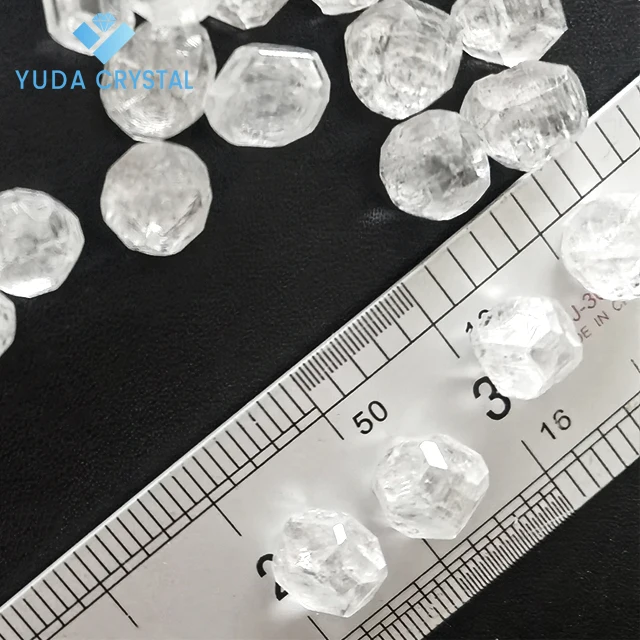 High Quality Uncut Raw Rough Diamond Lab Grown Synthetic Cvd Hpht Diamonds for Jewelry