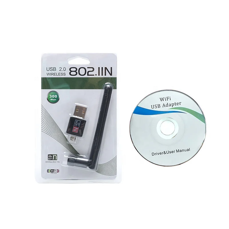  802.11n 300Mpbs Wifi приемник USB 2 0 Беспроводной адаптер Dognle