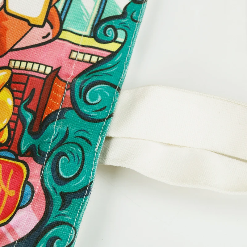 Durable Eco-friendly Plain Muslin Canvas Shopping Tote Bag With Custom Logo And Design