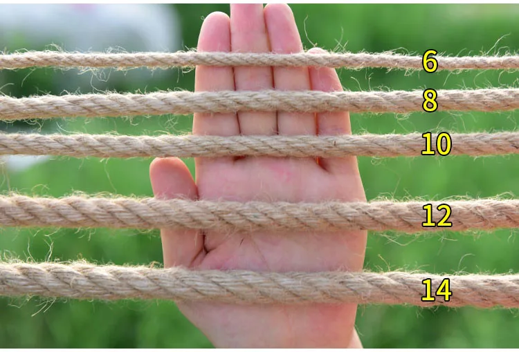 
100% Natural Jute braided Twisted Rope DIY decoration Cord 1mm~50mm Recyclable sisal packaging rope 