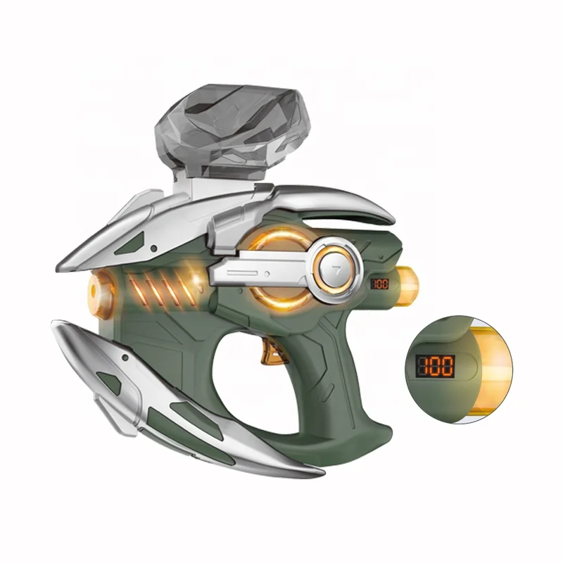 Hot Selling Gel Ball Blaster Toy Guns for Kids Adults Play Shooting Game Blasters With Cool Light Electric Power Display