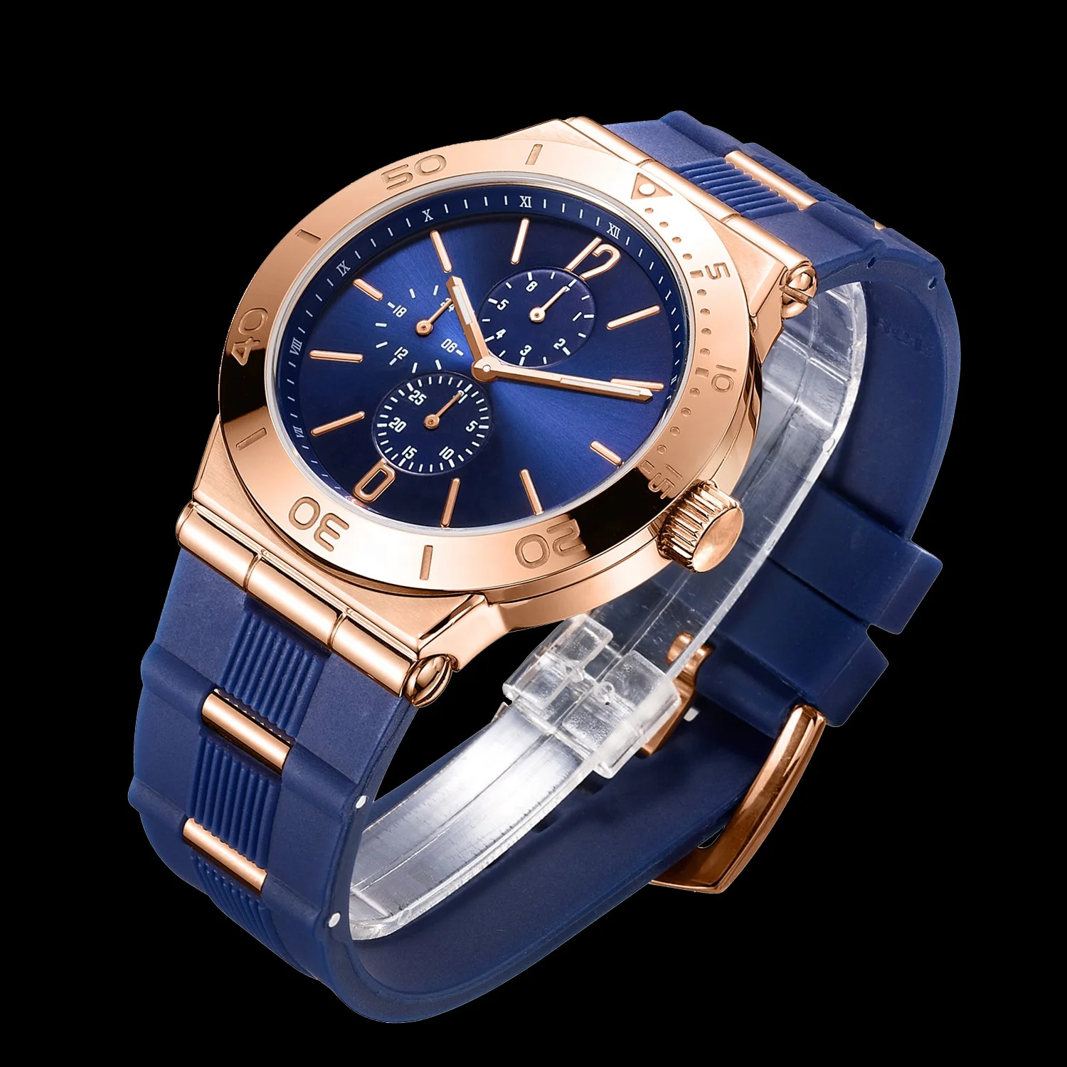 Factory Price Wholesale custom watch rose gold Stainless Steel 10 ATM Quartz watches brand your own logo Luxury watch men