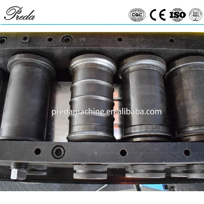 Auto spiral tubeformer with Mitsubishi PLC round spiral pipe forming machine