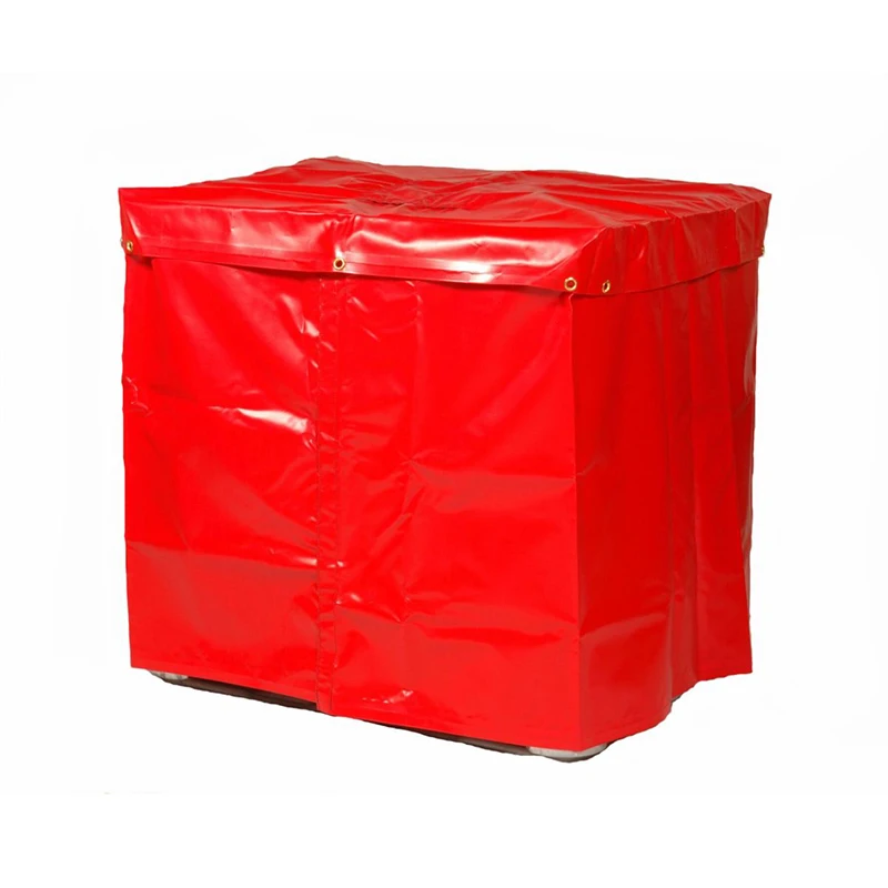 High Quality Waterproof PVC Tarpaulin Reusable Pallet Cover