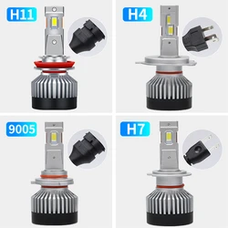 Led Light Car H7 H4 H11 9005 9006 Auto Headlight Bulbs 9012 Niken Led H7 Lupa Fog Light Kit H3 H27 H13 9004 9007
