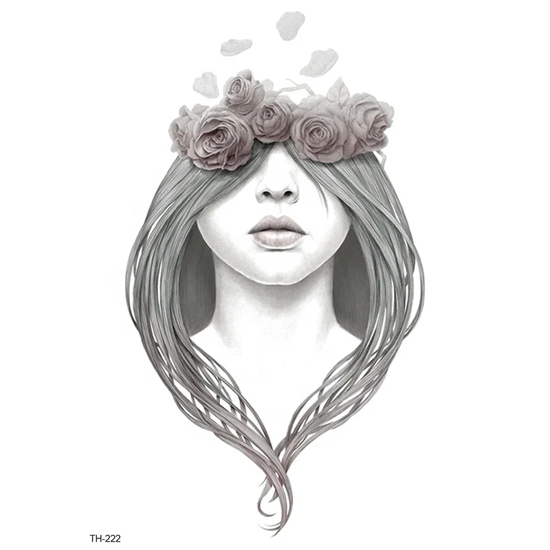 TH-222 flash tattoos tribal dragon tattoo temporary tattoo country flag