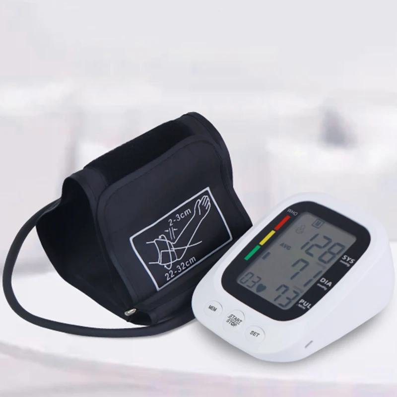 Manufacturers Yonker large LCD smart electronic speakers sphygmomanometer BP Digital Upper Arm blood pressure monitor