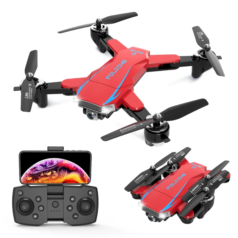  Радиоуправляемый GPS беспилотные летательные аппараты с 5G Wi-Fi FPV 4K двойной HD камера оптическим позиционированием складной Квадрокоптер мини Дрон PK E520S SG907