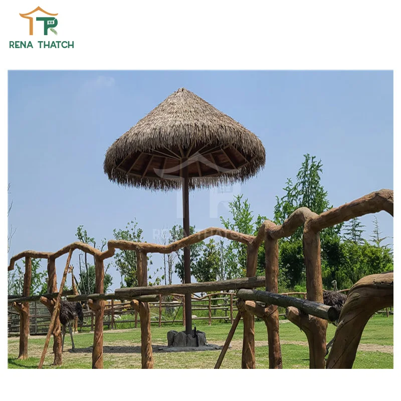 Огнезащитный синтетический тростник крыша Бельведер