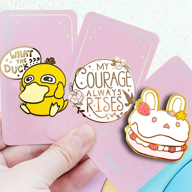 High Quality Pins Manufacturer Customized logo Metal Soft Enamel Custom Kuromi Lapel Pin