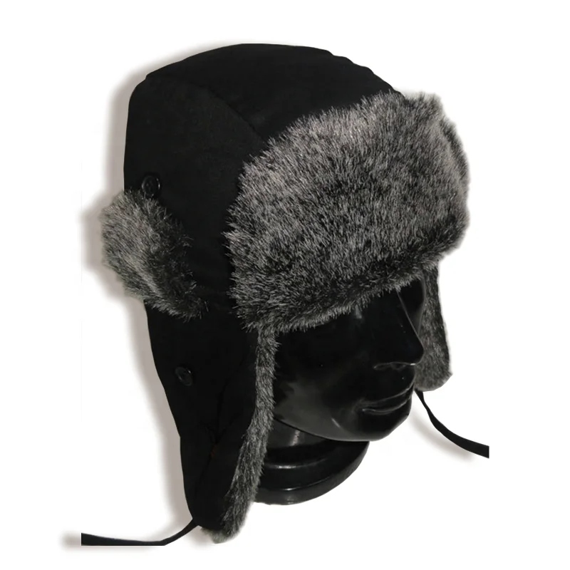 Оптовая продажа, зимняя шапка в русском стиле с логотипом на заказ, новый дизайн, интересная русская зимняя шапка из искусственного меха животного