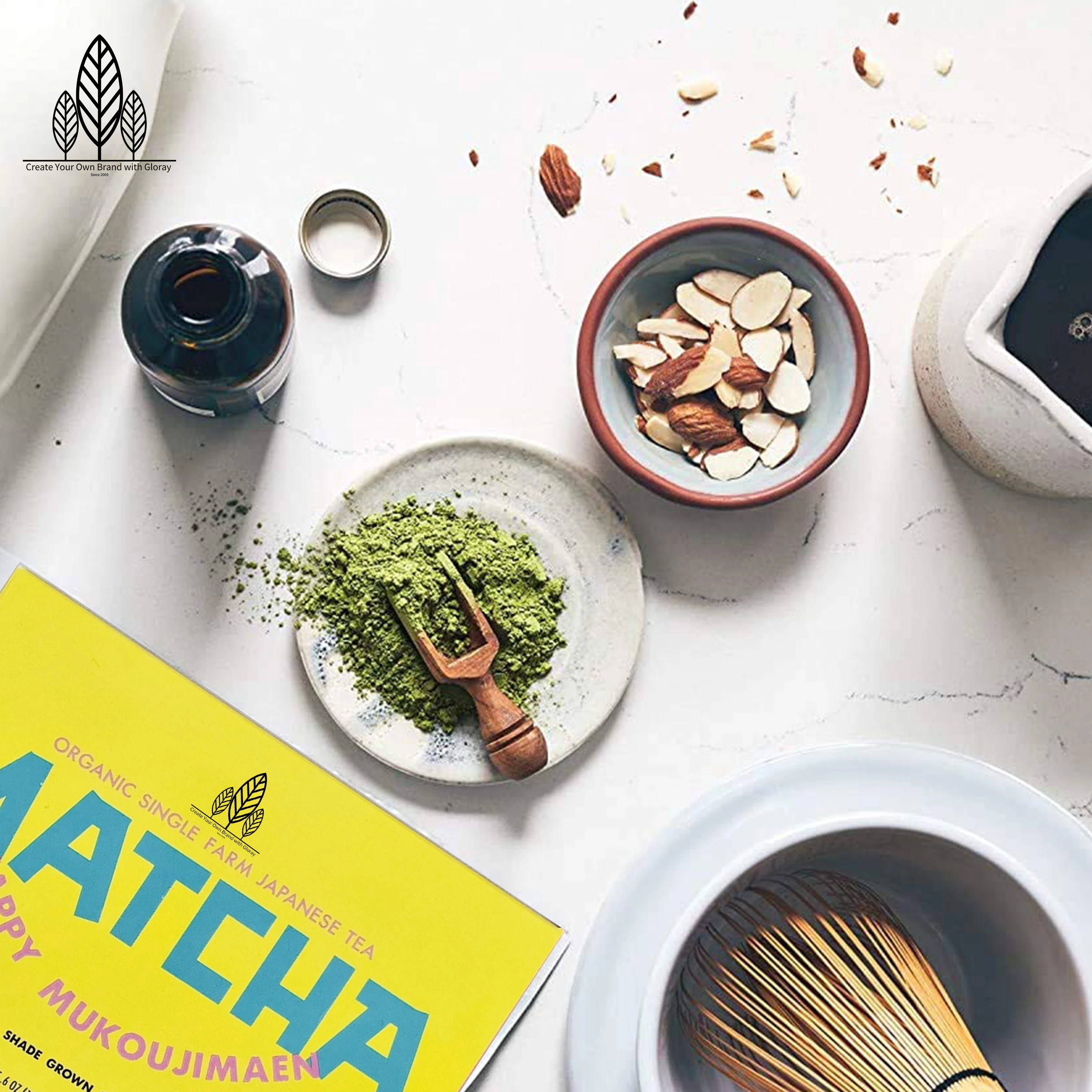 Organic Matcha Happy Matcha Sticks Green Tea Powder Origin Premium Culinary Grade High quality OEM