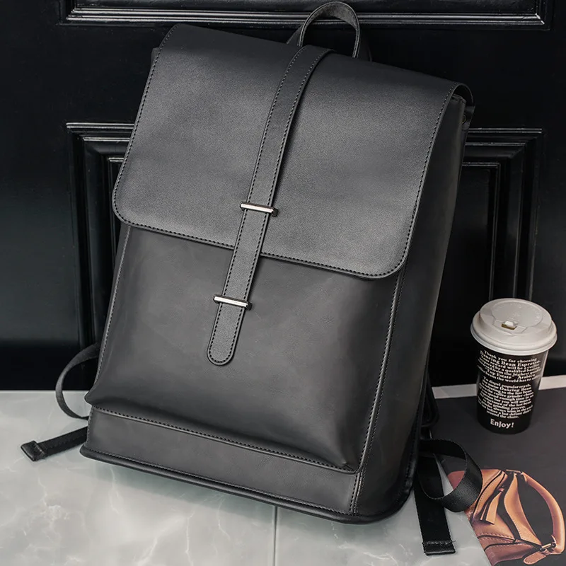 Custom Wholesale Large Elegant  Embossed Vegan  Luxury PU Leather Travel  Laptop Tote Backpack for Men Women