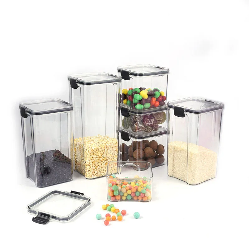 Plastic Airtight Food Storage Containers With Lids Energy Rice Food Storage Container Set Extra Large Food Kitchen Storage